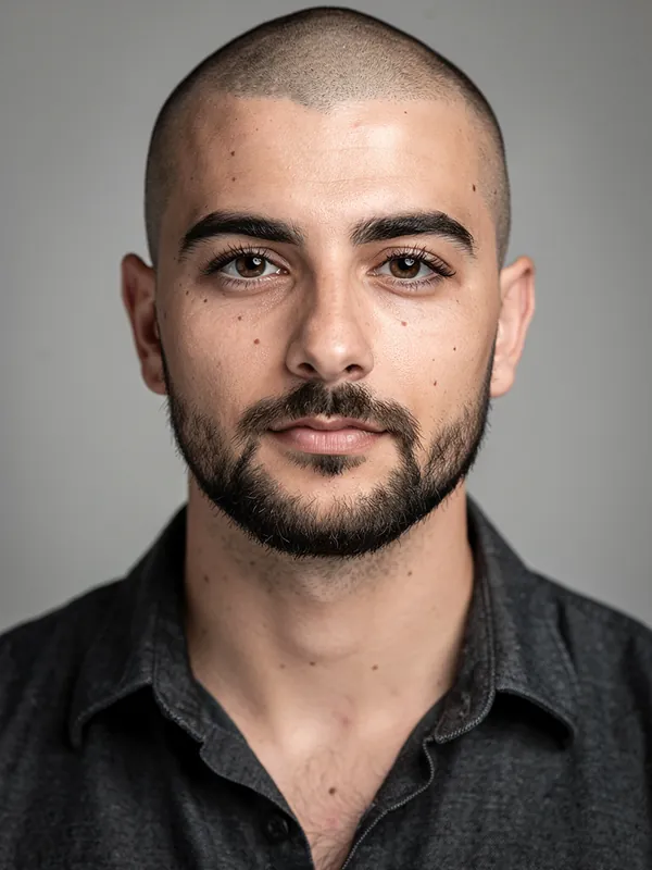 Ezra, an AI-generated character